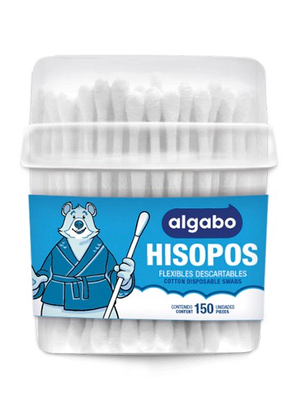 Hisopos Algodón Tubo 150u