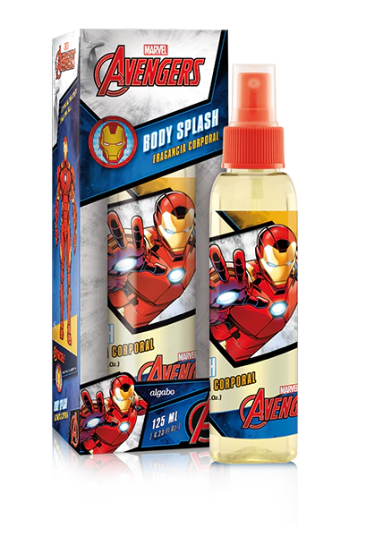 Avengers Body Splash Iron man 125ml Algabo