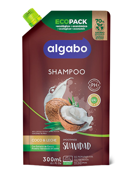Shampoo Suavidad de Coco y Leche DP 300ml