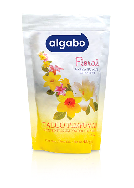 Talco Perfumado Bolsita Floral 400g