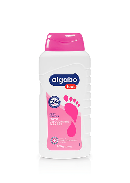 Talco Desodorante Rosa Foot 100g Algabo - comprar online
