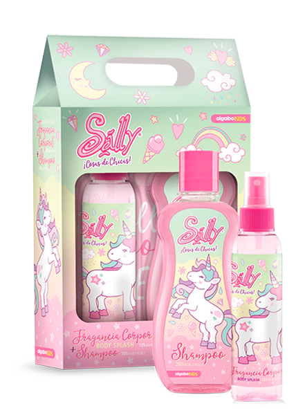 Sally Unicornio Set Shampoo 200ml + Colonia 125ml