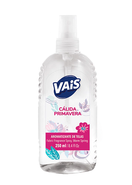 Caja x16 Aromatizante de Telas Cálida Primavera 250ml Vais
