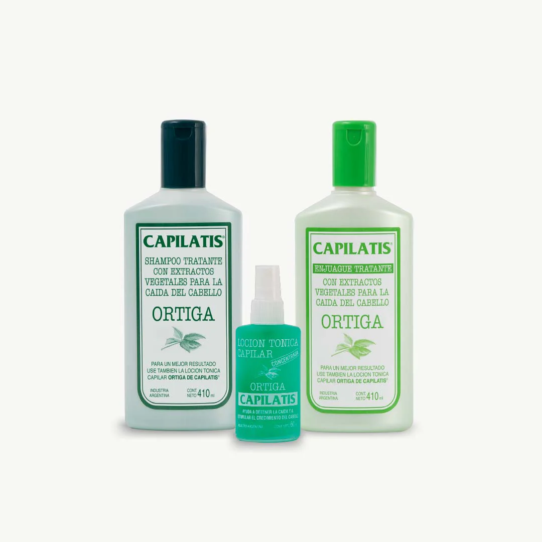 Set Tratante Ortiga + Loción Tónica Capilar Ortiga Concentrada