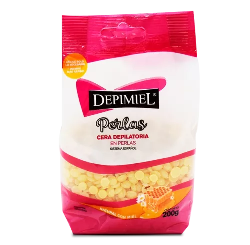 Cera en Perlas Negra x 800gr