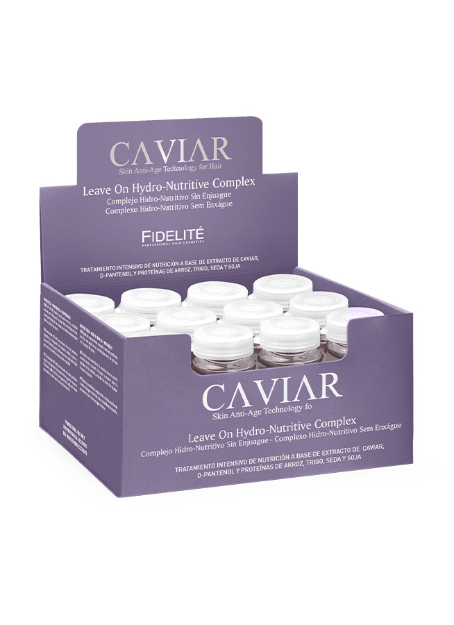 complejo caviar hidro nutritivo 12 u. x 15 ml. 2