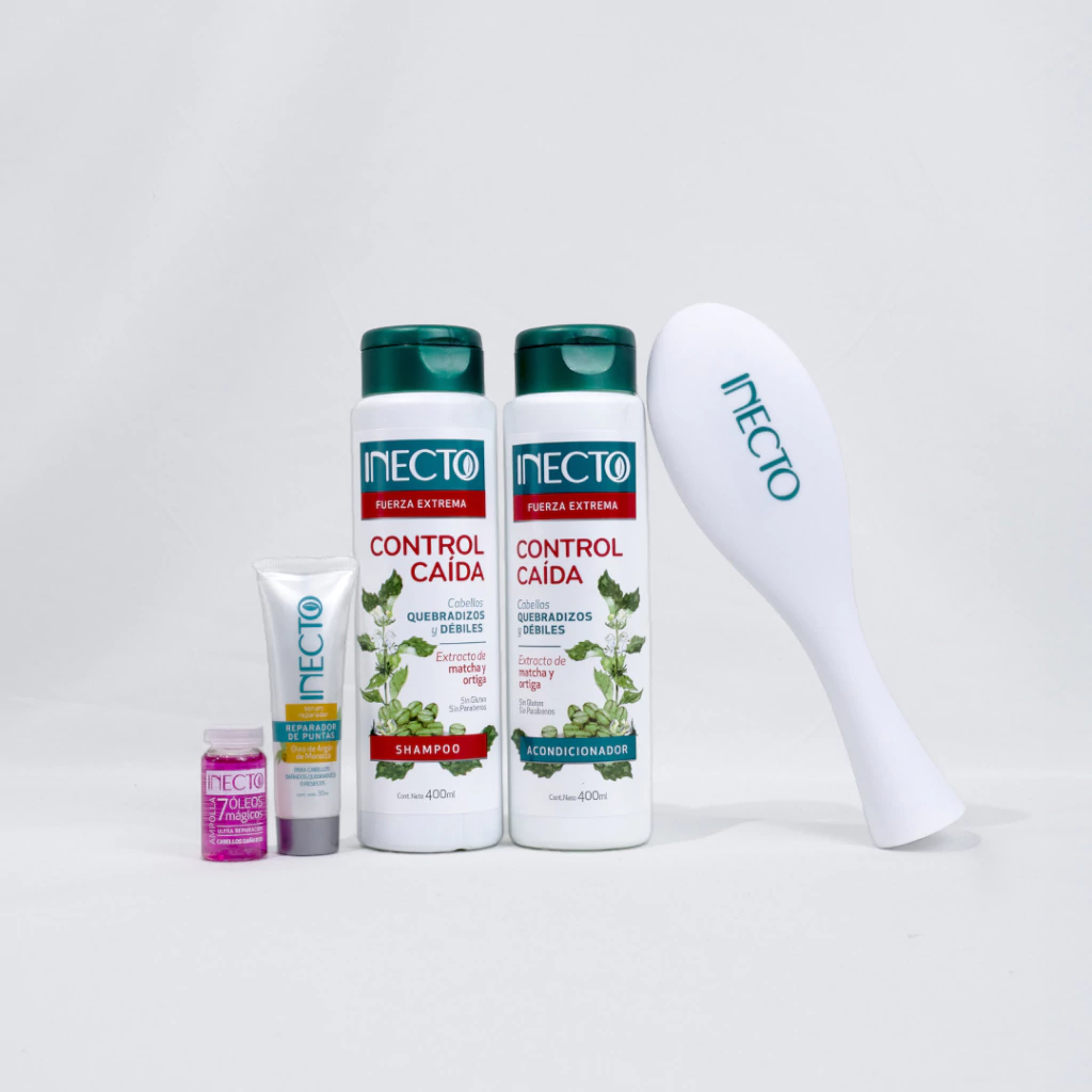 Kit Fuerza Extrema Control Caída + Cepillo de REGALO!