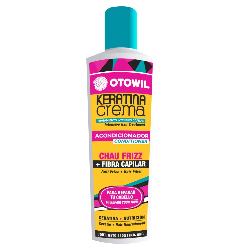 KERATINA en crema - ACONDICIONADOR Tratamiento Reparador - Frasco x 250Grs