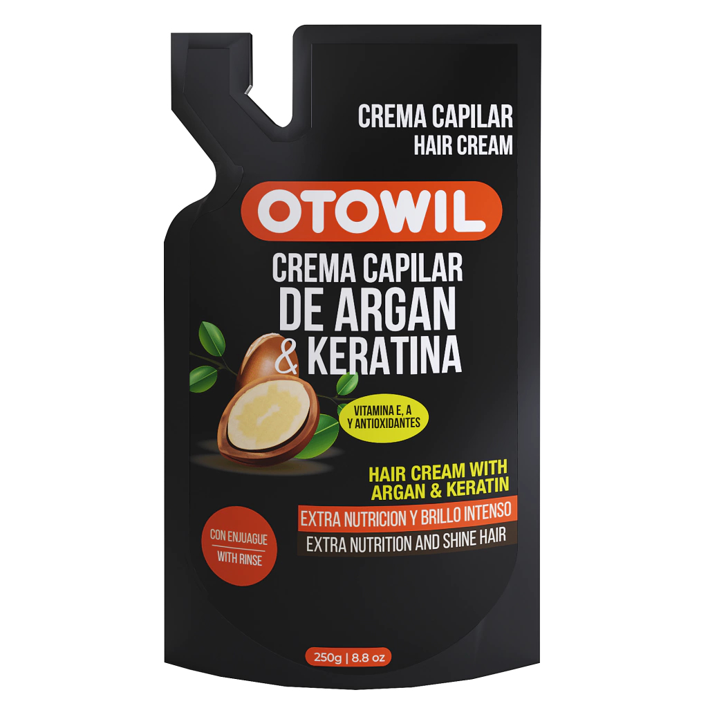 Crema Capilar de Argán & Keratina Doypack |250grs