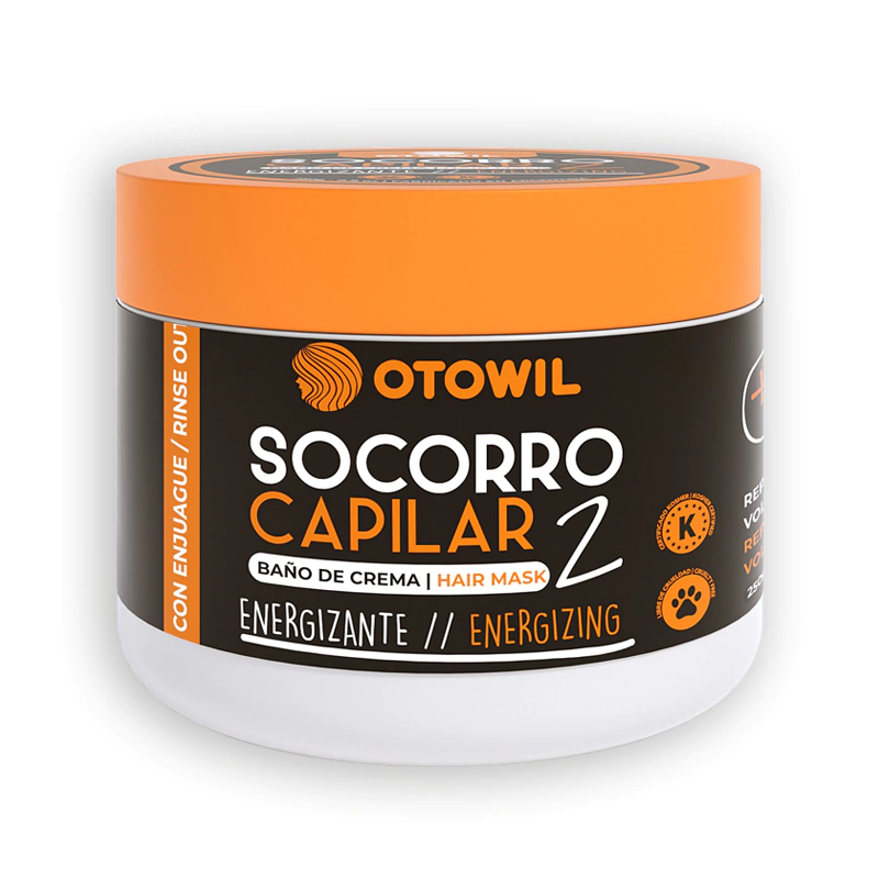 Socorro Capilar 2 - Tratamiento Múltiple Acción con enjuague | Pote x 250 grs.