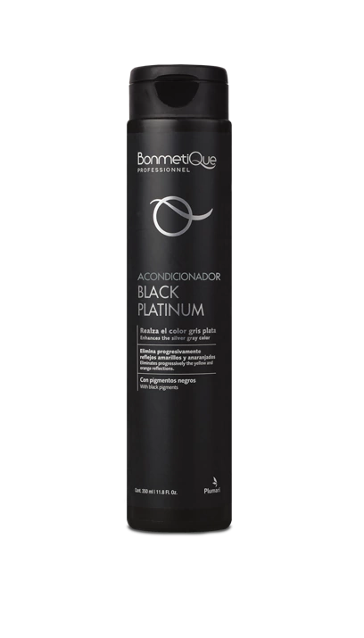 Acondicionador Black Platinum Bonmetique Professionnel