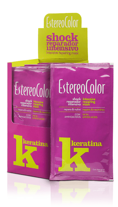 Shock Keratina EstereoColor x10 Unidades
