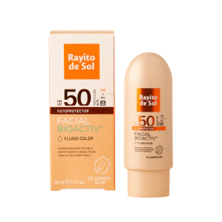 Fotoprotector Facial Fluido Color 50 g - Summer Glow (tono 2) - comprar online
